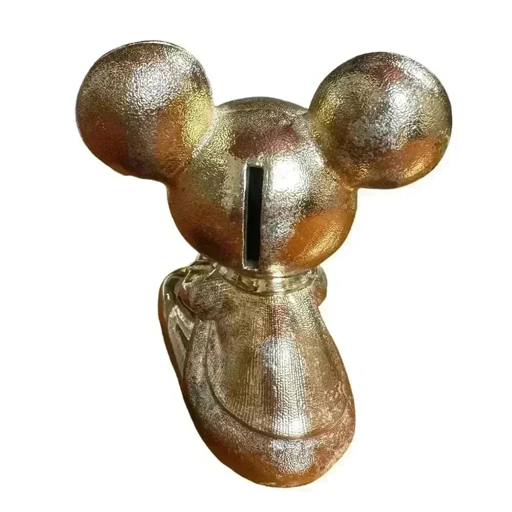 Disney 1989 Reed & Barton Disney Babies Mickey Mouse Silverplated Bank